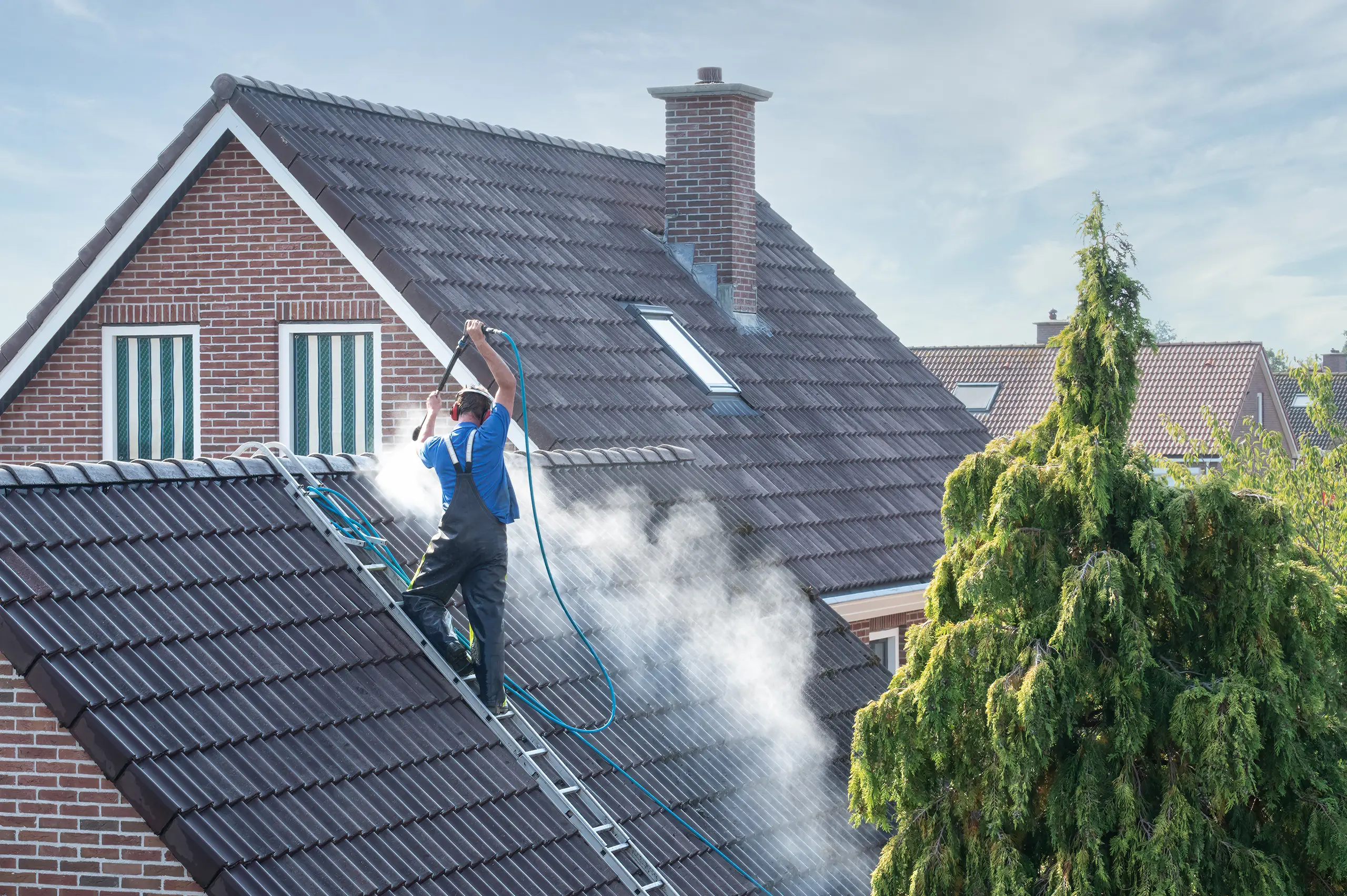 general roof maintenance and cleaning